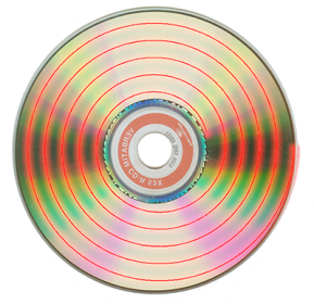 CD Track Spiral