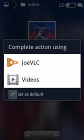 Select what to use for Video playback