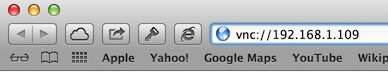 MacOS X - Open VNC Client through Safari