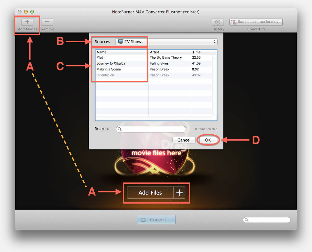 how to use free drm removal for mac