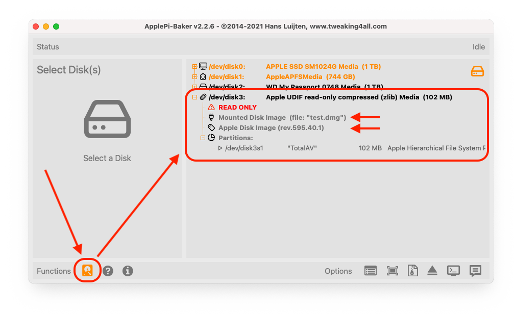 install dmg on linux