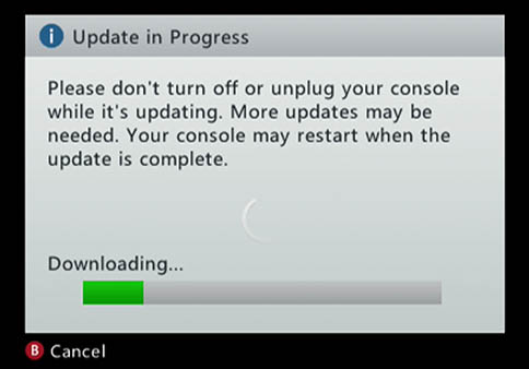 Xbox 360 updating DRM