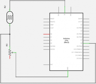 Arduino - LDR connected to an Digital Pin