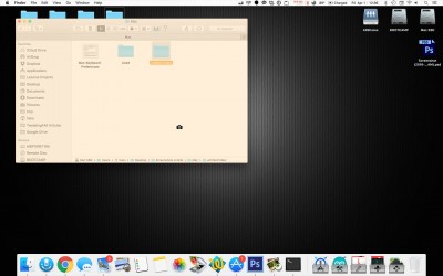 MacOS X - Example Window Screenshot