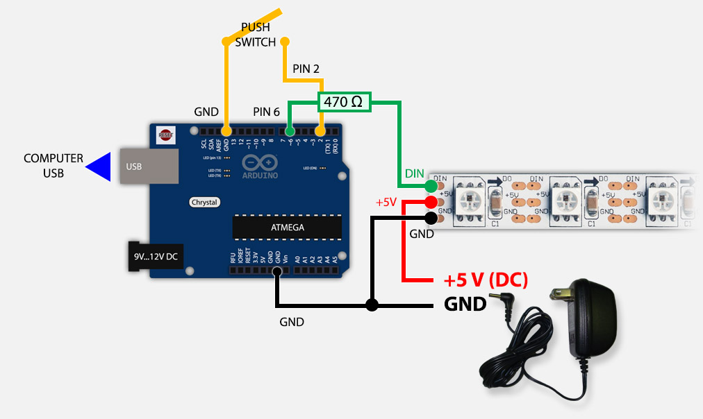 Tweaking4All.com Arduino – All LEDStrip effects in (NeoPixel and FastLED)