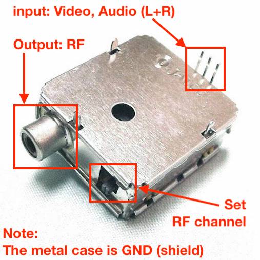 Internal RF-Modulator